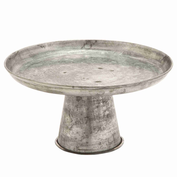Antique Galvanized Cupcake Stand