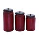 Simple No-frill Rusty Red Terracotta Jar (Set of 3)
