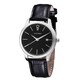 Azzaro Men's AZ2040.12BB.000 'Legend' Black Dial Black Leather Strap Quartz Watch