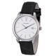 Azzaro Men's AZ2040.12AB.000 'Legend' White Dial Black Leather Strap Quartz Watch