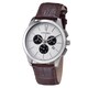 Azzaro Men's AZ2040.13AH.000 'Legend' White Dial Brown Leather Strap Chronograph Watch