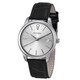 Azzaro Men's AZ2040.12SB.000 'Legend' Silver Dial Black Leather Strap Quartz Watch