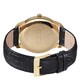 Azzaro Men's AZ2040.62SB.000 'Legend' Silver Dial Black Leather Strap Goldtone Watch