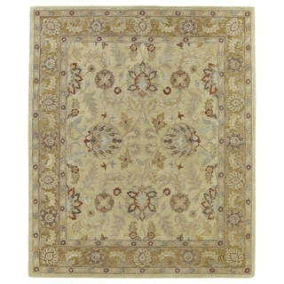 Compare Price Hand-Tufted Joaquin Camel Agra Wool Rug (9' x 12')