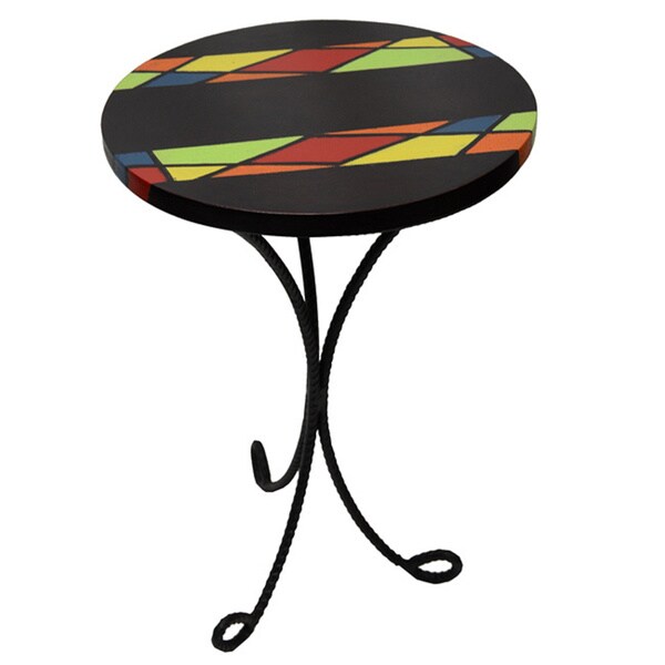 Abstract Tripod Accent Table (Ghana)