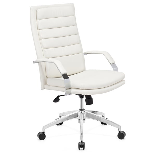 Director Comfort White Office Chair Overstock Shopping Great Deals