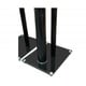 Mount-It! Premium Aluminum and Glass Speaker Stands