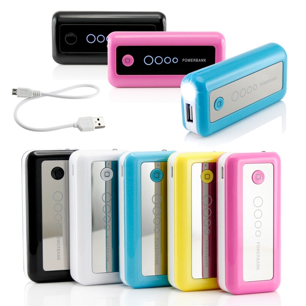 Gearonic 5600mAh Power Bank External Battery Portable USB Charger