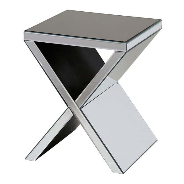 Exeter Mirrored Accent Table - 15920602 - Overstock.com 