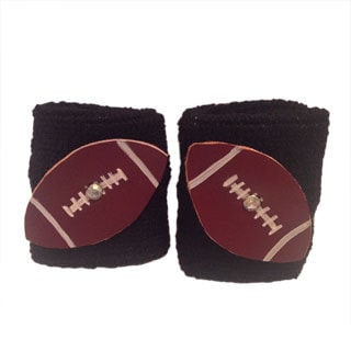 Leather Football Wristband-Image