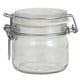 Glass Clamp Lid Jar
