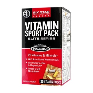 Six Star Pro Nutrition Vitamin Sport Dietary Supplement (Pack of 20)-Image