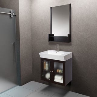 Vigo 25-inch Single Bathroom Vanity with Mirror