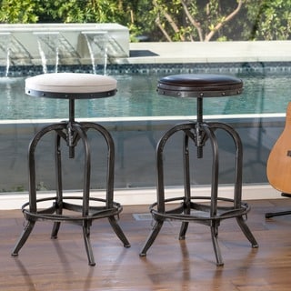 Best Shopping Christopher Knight Home Gunner Swivel Iron Bar Stool