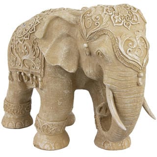 (_ _ ) Standing Elephant 20-inch Statue (China)