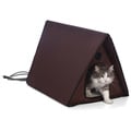 K&H Pet Products Heated  Multiple Cat A-frame Outdoor Kitty House