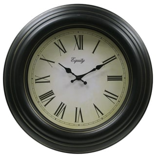 Low Price Equity '27233' Black Antique Clock