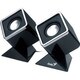 Genius SP-D150 2.0 Speaker System - 4 W RMS - Black, Aluminum