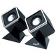 Genius SP-D150 2.0 Speaker System - 4 W RMS - Black, Aluminum