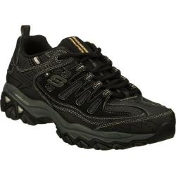 Men's Skechers After Burn Memory Fit Black/Gray-Image