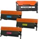 Samsung CLP-365 BCYM Compatible Laser Toner Cartridge Set (Pack of 4)