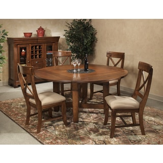 Low Price Verona Solid Birch Rustic 5-piece Dinette Set