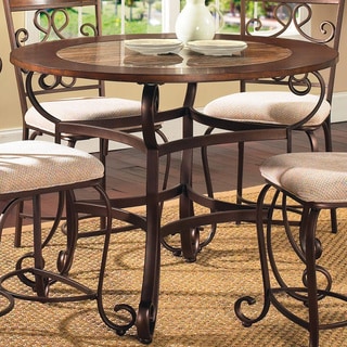 [1] Calista 45-inch Round Counter-height Dining Table
