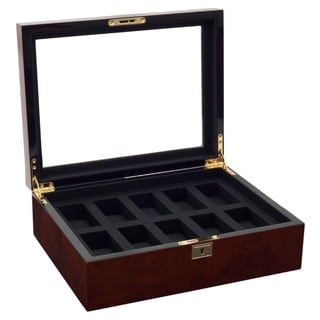 WOLF Savoy 10-piece Watch Box
