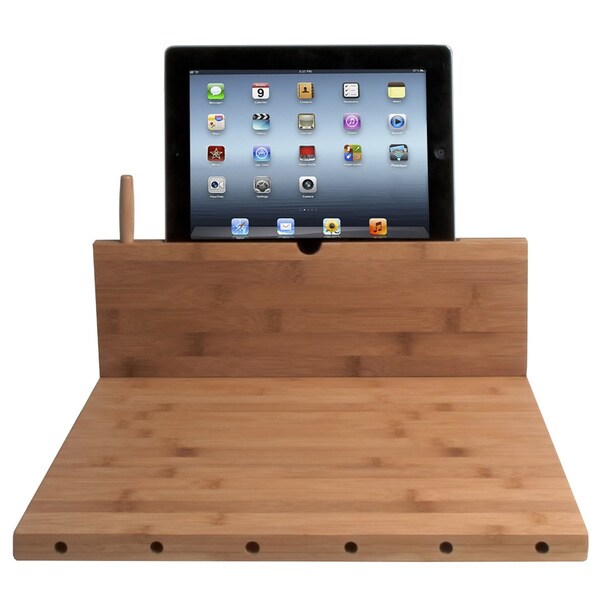 Bamboo Adjustable iPad Cutting Board