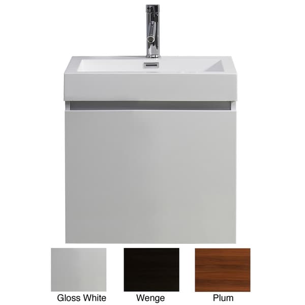 Virtu USA Zuri 24inch Singlesink Bathroom Vanity Set  15946814 