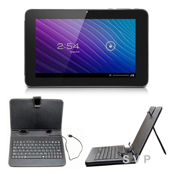 Dual Core Dual Camera HDMI 10-inch Android 4.1 Capacitive Touchscreen Tablet with Keyboard Case