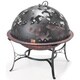 Starry Night Small Black/ Copper Fire Dome