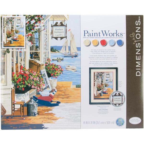 Paint By Number Kit 14 X20 At The Harbor Overstock Shopping The Best Prices on Dimensions
