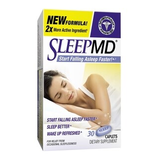 Sleep MD Start Falling Asleep Faster! Sleep Aid Supplement (30 Count)-Image