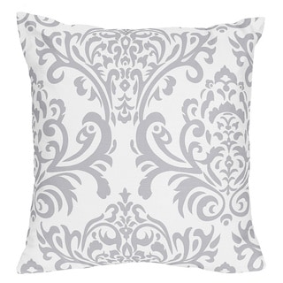 Great Prices Sweet Jojo Designs Lavender and Grey Elizabeth Decorative Accent Throw Pillow
