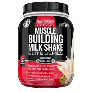 Six Star Pro Nutrition Elite Series 2-pound Muscle Building Milkshake-Image