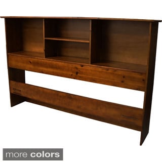 Scandinavia Solid Wood Bookcase Headboard