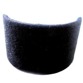 Crawford Corner Shop Black Cotton Ponytail Hair Clip-Image