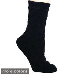 Everyday People Women's Shea Butter Infused Double Layer Socks-Image