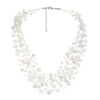 Classy Cascades of Freshwater Pearls Necklace (Thailand)