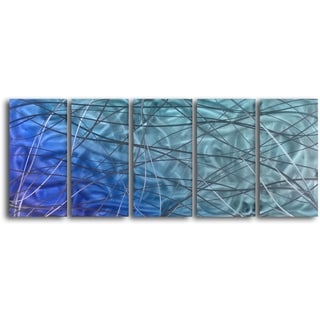 Special Prices 'Beautifully Intertwined in Chaos' Handcrafted 5-piece Wall Art Set