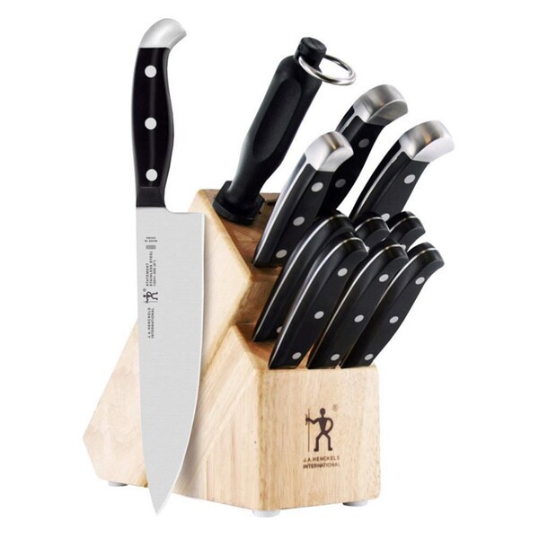 J.A. Henckels International 12-piece Knife Block Set