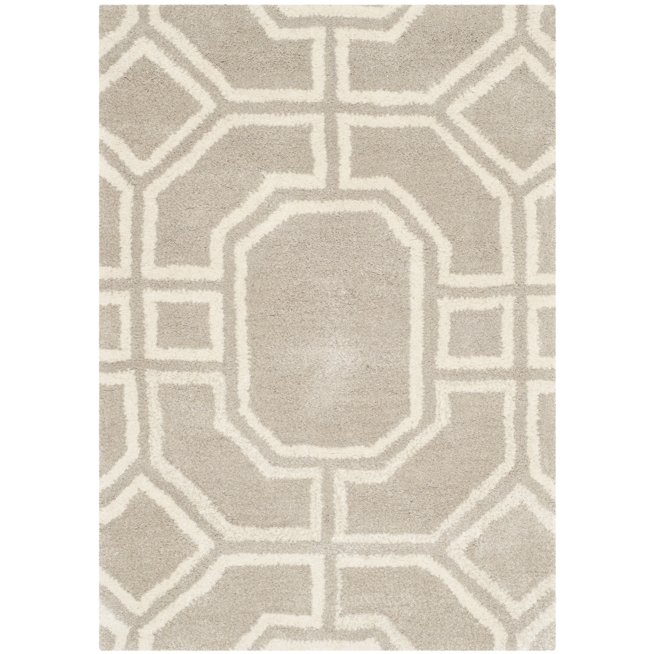 Safavieh Handmade Soho Grey/ Ivory New Zealand Wool/ Viscose Rug (2 X 3)