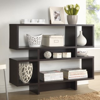 Best Shopping Baxton Studio Evelyn Dark Brown Modern Storage Shelf