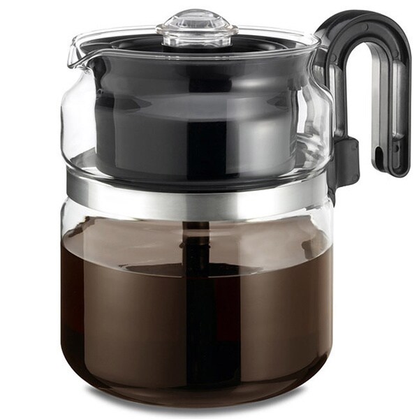 Medelco 8-cup Glass Stovetop Percolator