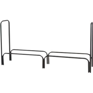 60-inch Black Log Rack 