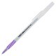 BIC Ultra Round Stic Grip Ballpoint Pen Purple Ink Medium Point (Pack of 12)