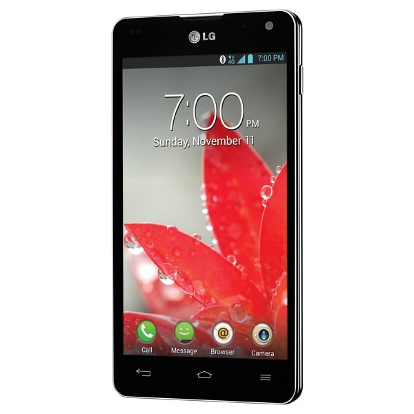 LG Optimus G E970 16GB Unlocked GSM 4G LTE Quad-Core Android Phone - Black