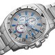 Akribos XXIV Men's Quartz Multifunction Stainless Steel Bracelet Watch