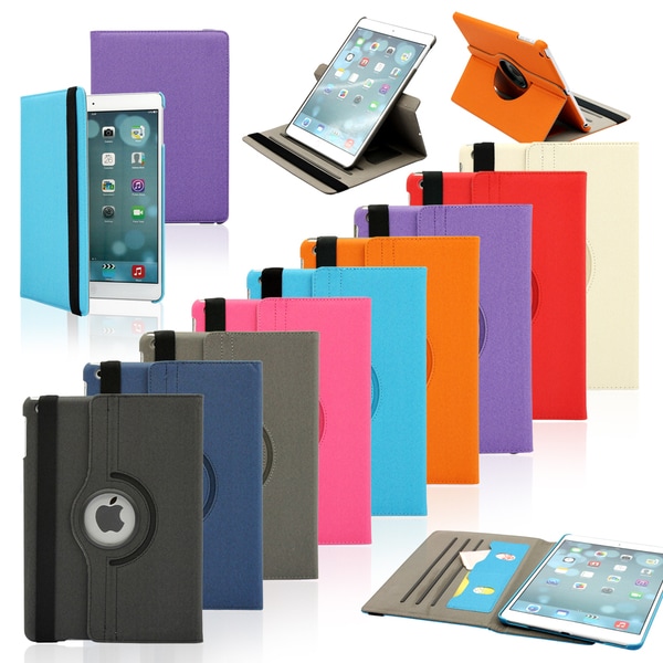 Gearonic Microfiber and PC Rotating Case Smart Cover for Apple iPad Air